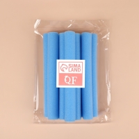 Бигуди &laquo;Бумеранг&raquo;, d = 3 см, 24 см, 10 шт, цвет МИКС