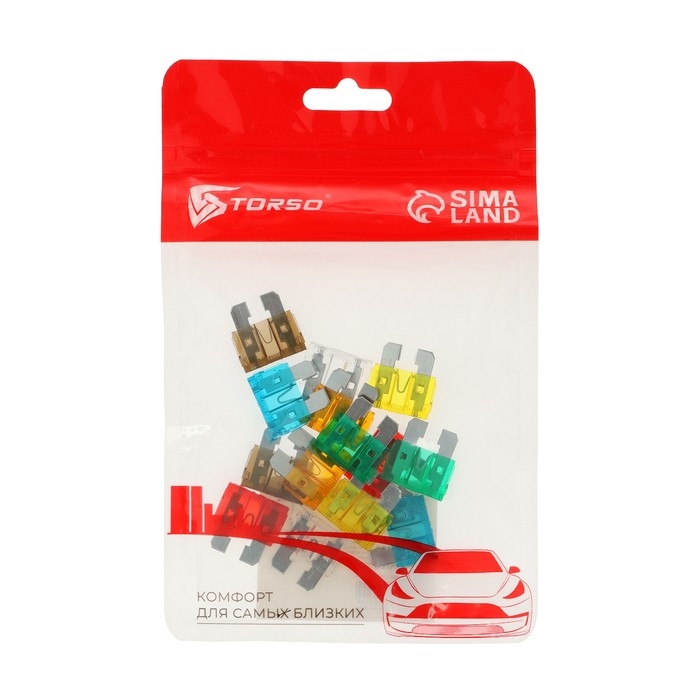 Предохранитель стандарт, 5А, 7.5А, 10А, 15А, 20А, 25А, 30А, набор 14 шт Предохранитель стандарт, 5А, 7.5А, 10А, 15А, 20А, 25А, 30А, набор 14 шт