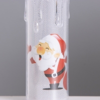 Светильник "Свеча" дед мороз с подарками 3хLR1130 3,7х3,7х12см Светильник "Свеча" дед мороз с подарками 3хLR1130 3,7х3,7х12см