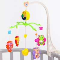 Мобиль музыкальный на кроватку &laquo;Милый малыш. Совы&raquo;, заводной, Крошка Я