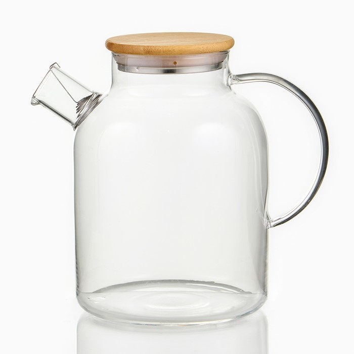 Чайник заварочный стеклянный - заварник 1500 мл