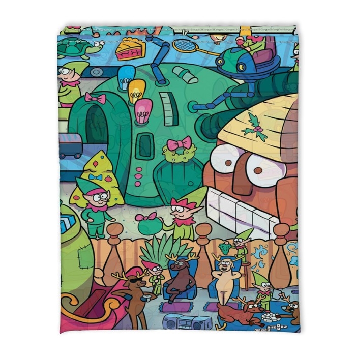 Новогодняя настольная игра &laquo;Новый год: ОКАВОКА. Фабрика Деда Мороза&raquo;, 50 карт, 5+