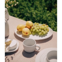 Блюдо для подачи SL Home &laquo;Арена Бланка&raquo;, 34&times;24 см, цвет белый