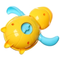 Набор игрушек для ванны &laquo;Заводная черепашка с друзьями&raquo;, 4 шт., цвет МИКС, Крошка Я