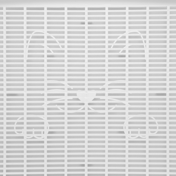 Туалет с бортом и сеткой, 45х34х15 см, белый/бирюзовый Туалет с бортом и сеткой, 45х34х15 см, белый/бирюзовый