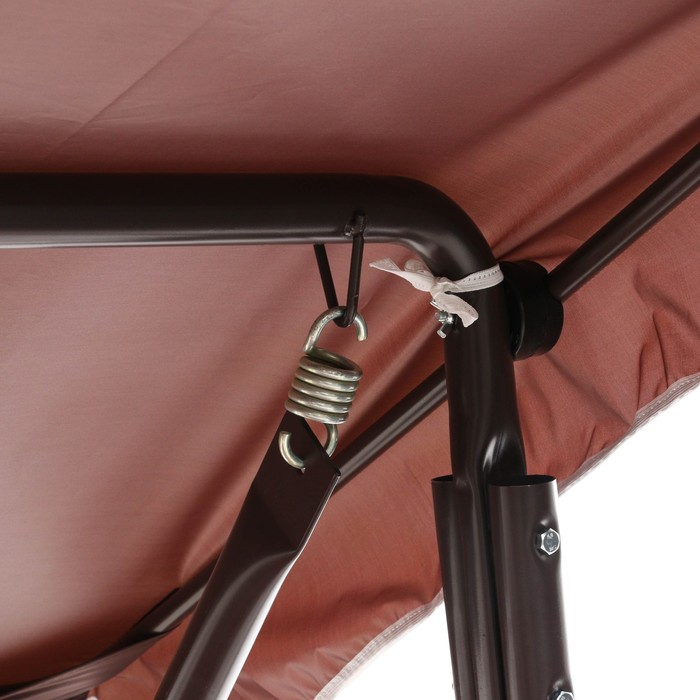 Качели садовые Качели садовые "Муза" 120 х 190 х 150 см, макс. нагрузка 180 кг, красный