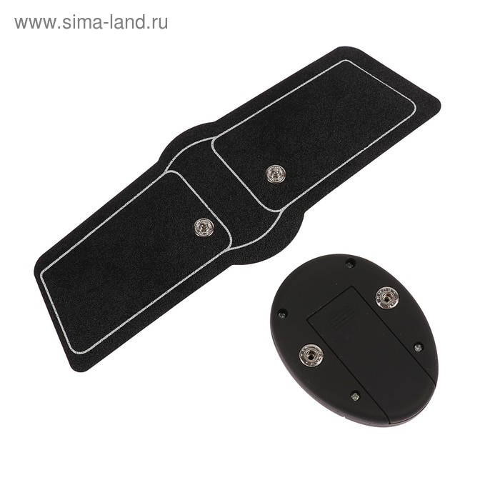 Массажёр для пресса и рук Luazon LEM-37, 6 режимов, 3 пульта, 6хААА (не в компл.), чёрный Массажёр для пресса и рук Luazon LEM-37, 6 режимов, 3 пульта, 6хААА (не в компл.), чёрный