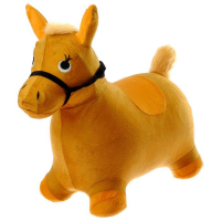 Попрыгун ZABIAKA &laquo;Лошадка&raquo;, текстильная отделка, h=50 см, 1400 г, цвет МИКС