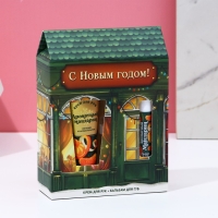 Новый Год. Подарочный набор, крем для рук 30 мл и бальзам для губ 10 г