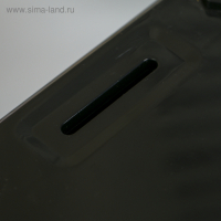 Копилка пластик для монет и купюр"Сейф "кодовый замок, звук 3АА МИКС 19,5х12,3х13 см