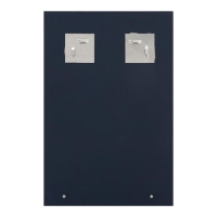 Зеркало &laquo;Ромб&raquo;, с пескоструйной графикой, настенное, с полочкой, 40&times;60 см