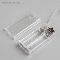 Светодиодная фигура &laquo;Оленёнок&raquo; 7 &times; 25 &times; 7 см, акрил, 10 LED, батарейки ААх2 (не в комплекте), свечение белое