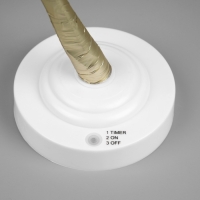 Светодиодный куст &laquo;Жемчужины золотистые&raquo; 45 см, 36 LED, постоянное свечение, батарейки ААх3 (не в комплекте), USB, свечение тёплое белое