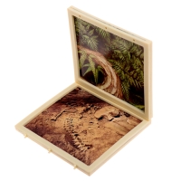 Набор для опытов &laquo;Диномир: Трицератопс&raquo;, строение тела динозавра, 33 детали