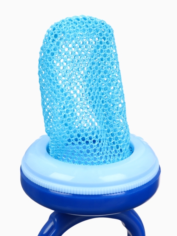 Ниблер с текстильной сеточкой, цвет голубой