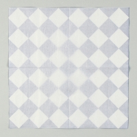 Салфетки бумажные &laquo;Синие ромбики&raquo; 33х33 см, набор 20 шт.