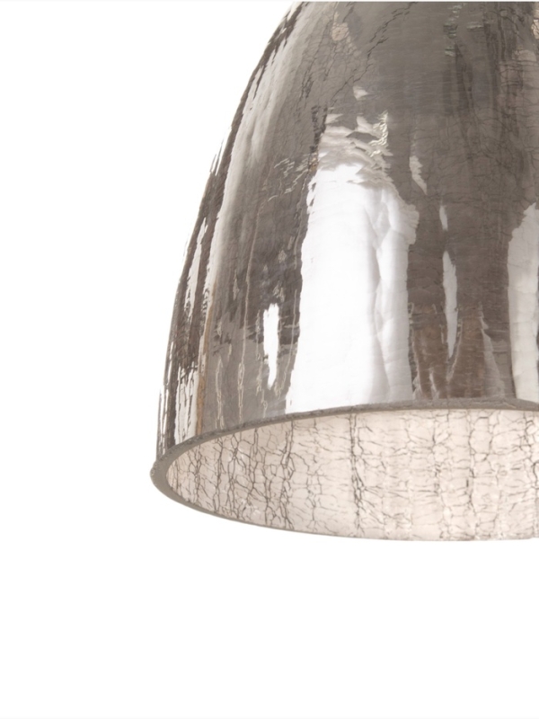 Светильник &laquo;Кейт&raquo; 1х40Вт Е27 серебро 14,5х14,5х27+100см