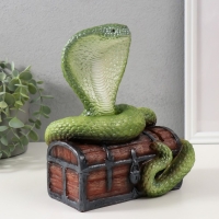 Копилка"КОБРА НА СУНДУКЕ " 20 х 17 х 12 см. Копилка"КОБРА НА СУНДУКЕ " 20 х 17 х 12 см.