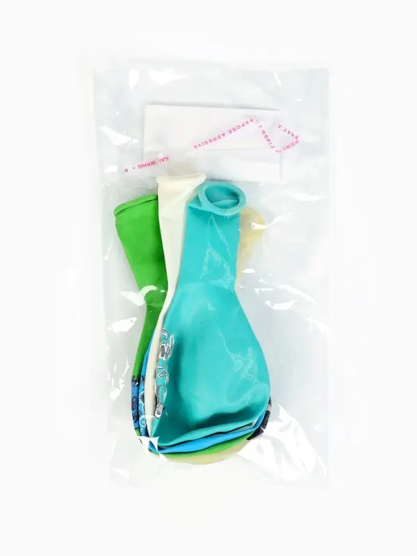 Воздушные шары латексные 12" "Super мальчик!"пастель МИКС, 1ст. 2цв., набор 5 шт.