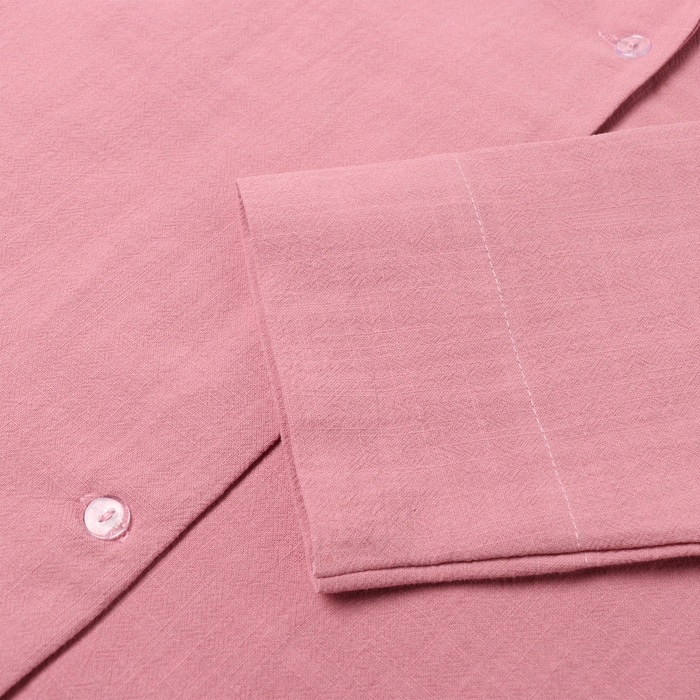 Пижама женская (рубашка и шорты) KAFTAN "Basic" р.40-42, розовый