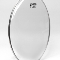 Пластик для барабана Music Life 14 дюймов, прозрачный Пластик для барабана Music Life 14 дюймов, прозрачный