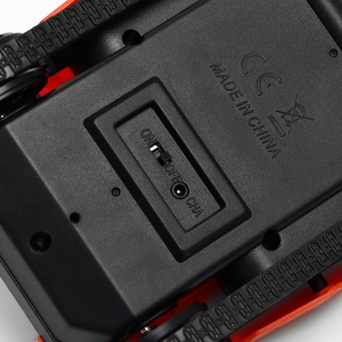 Вездеход радиоуправляемый &laquo;Шпион&raquo; с видеокамерой, управление с телефона, свет, цвет оранжевый