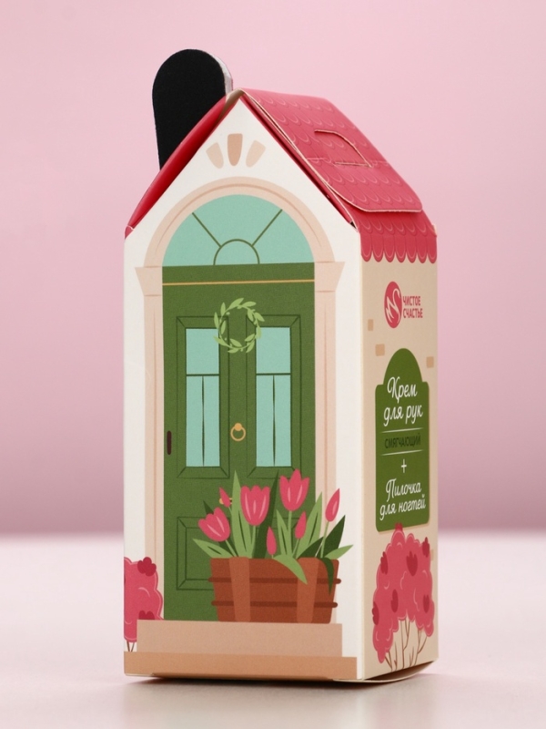 Подарочный набор ЧИСТОЕ СЧАСТЬЕ &laquo;Ты чудесна&raquo;, крема для рук 30 г, пилка для ногтей