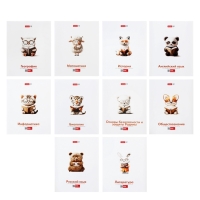 Комплект предметных тетрадей 24 листа, 10 предметов Hatber &laquo;Я люблю учиться&raquo;, обложка мелованная бумага, блок офсет, в плёнке