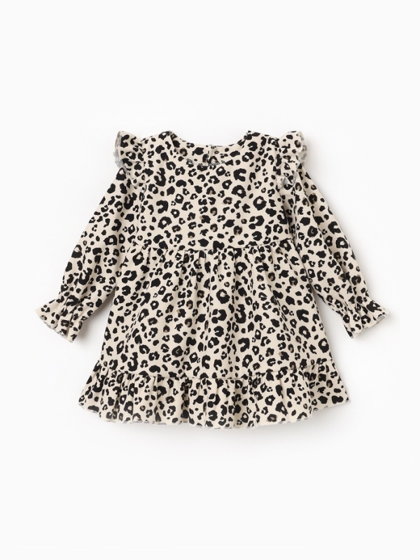 Платье Крошка Я Платье Крошка Я "Лео", рост 74-80, бежевый