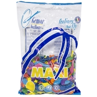 Шар латексный 6", пастель, водные бомбочки, набор 1000 шт., цвета МИКС