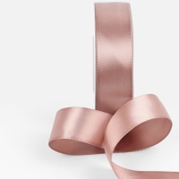 Лента атласная двухсторонняя №812 25мм*25&plusmn;1м телесный TR