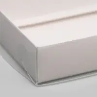 Кондитерская упаковка, белая с PVC крышкой, 18&times;10&times;3 см