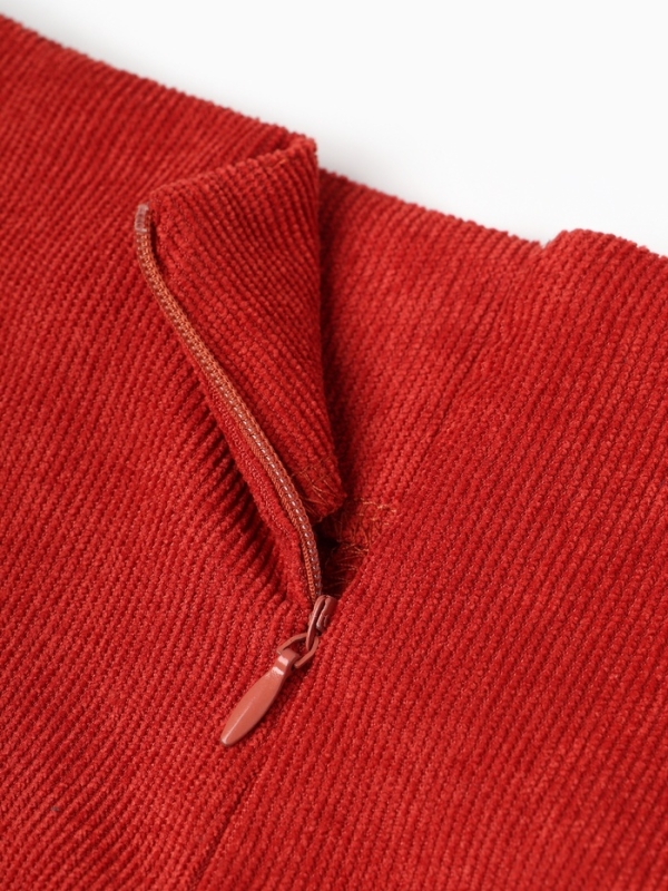 Юбка с разрезом женская, MINAKU, цвет кирпичный, размер 48