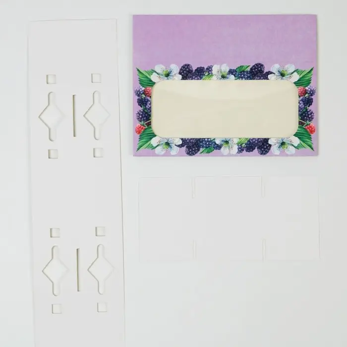 Коробка для конфет и кейк-попсов, кондитерская упаковка &laquo;Ягодный рай&raquo;, 10 х 20 х 5 см