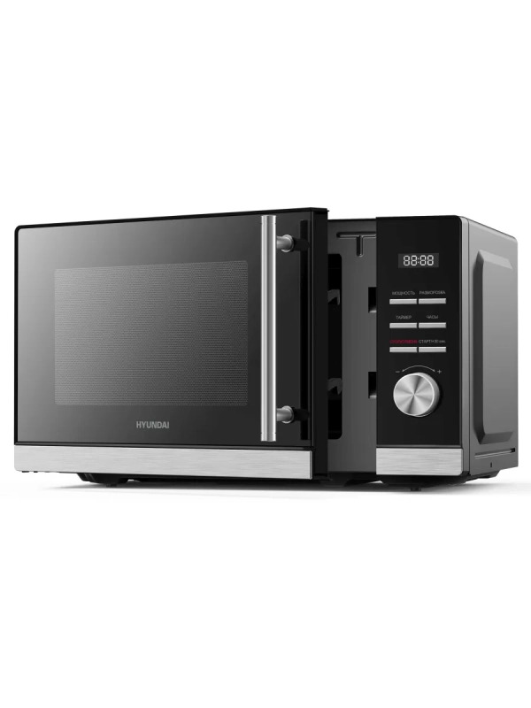 Микроволновая Печь HYM-D3005 20л. 700Вт черный-стальной