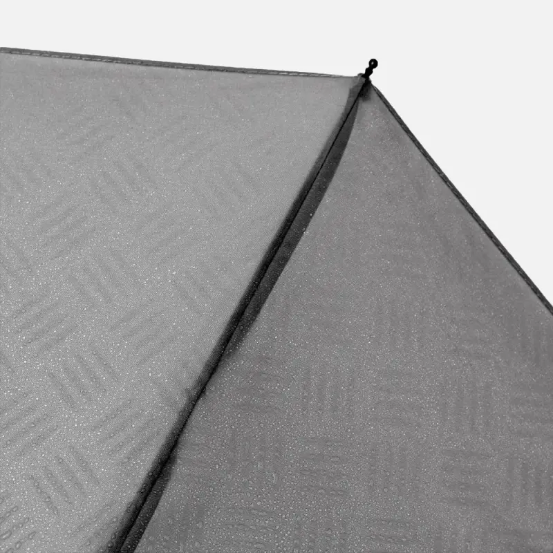 Зонт складной Hard Work с проявляющимся рисунком, серый