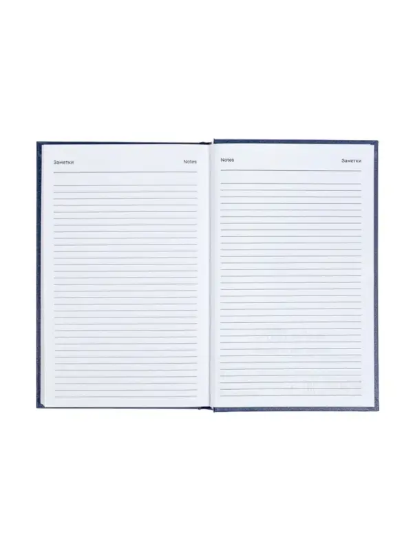 Ежедневник датир 2026г А5 168л б/вин Синий