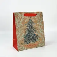 Набор пакетов крафтовых &laquo;Новогоднее поздравление&raquo;