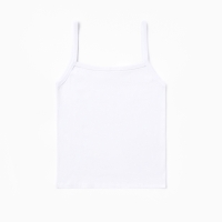 Майка женская, цвет белый, р-р 50 Майка женская, цвет белый, р-р 50