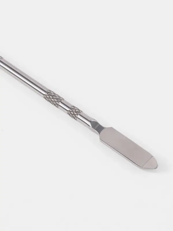 Набор д/нанесения макияжа 2 пред: палитра, спатула металл серебро пакет QF