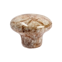 Ручка кнопка ART CAPPIO Ceramics 011, d=32, керамическая, белая с текстурой Ручка кнопка ART CAPPIO Ceramics 011, d=32, керамическая, белая с текстурой