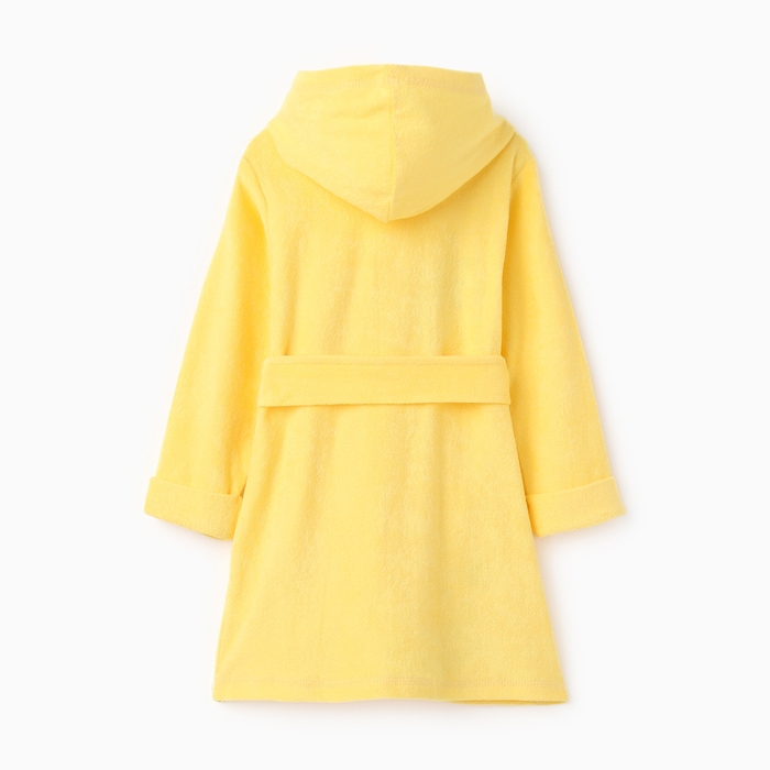 Халат для девочки, цвет светло-жёлтый, рост 110 см Халат для девочки, цвет светло-жёлтый, рост 110 см