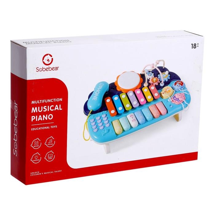 Развивающая игрушка &laquo;Пианино&raquo;, световые и звуковые эффекты, работает от батареек