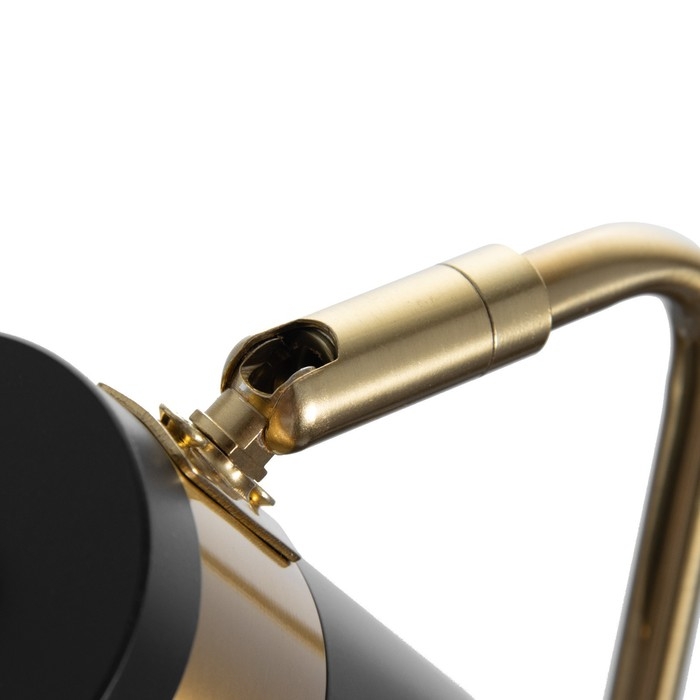 Бра "Техно" Е27 40Вт золото-черный 21х10х38см