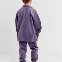 Костюм детский KAFTAN "Velvet", размер 36 (134-140), цвет фиолетовый