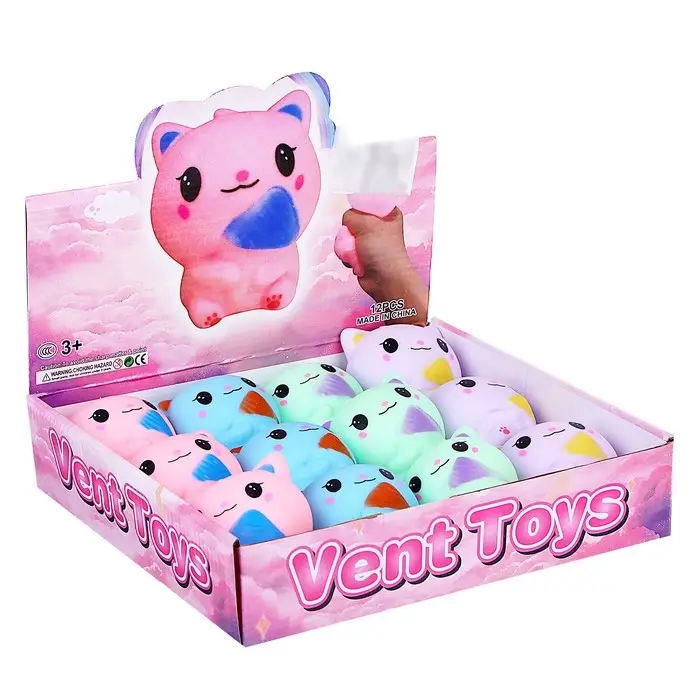 Мялка с пастой &laquo;Котёнок&raquo;, цвета МИКС