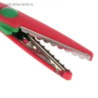 Ножницы рельефные 13,5х6,5см "Яркие краски" МИКС 15х9 см