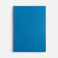 Блокнот Salvador в клетку, синий ver.2