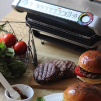 Умный гриль Optigrill+ GC716D12 с насадкой для вафель