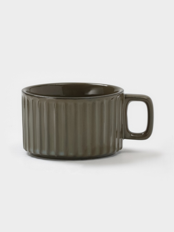 Чайная пара  "Винтаж" 15х7см, цвет зеленый